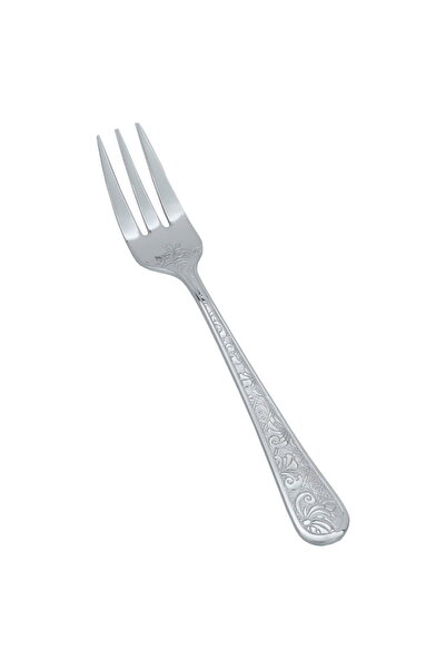 Alsaif Gallery Al Saif Gallery steel sweet fork set, 6 pieces, wooded - silver