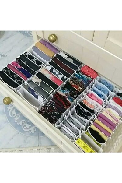 ATLAS HURÇ Organizer 5 Piece Set Gray Color (S-M-L-Xl-Xxl)