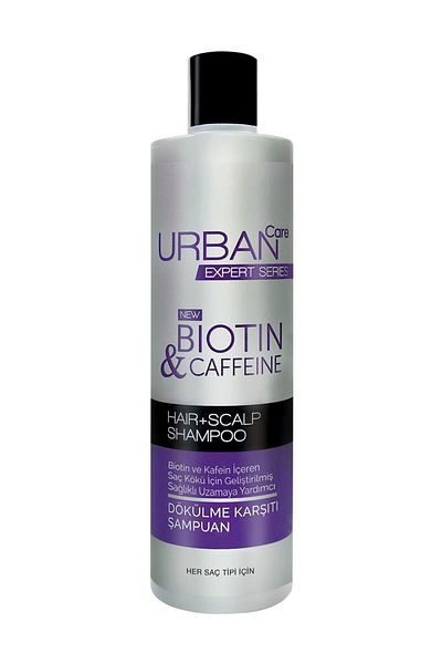 Urban Care شامبو منقي ومضاد لتساقط الشعر بمحتوى البيوتين والكافيين 350 مل