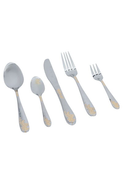 Alsaif Gallery Al Saif Gallery steel spoon set, 30 pieces - silver