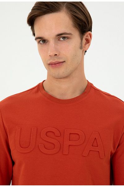 U.S. Polo Assn. U.S. Polo Assn. Men's Crew Neck Tile Sweatshirt - Regular Fit Dmk. 1926931 .Jellysk024