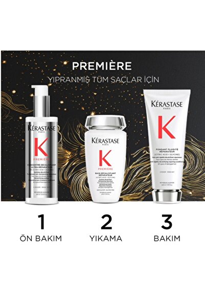 Kerastase Saç tellerine derinlemesine nüfus eden kerastase set