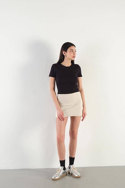 Addax Tricou de bază cu gât crew P15686-T8