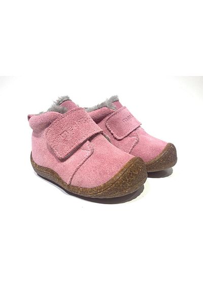 Merli&Rose Stride Plush Suede First Step Boots| Candy