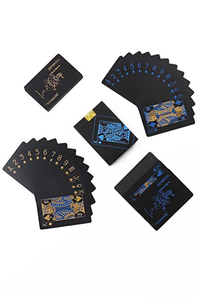 Weather Forecast Blue Gold Playing Card Plastic Waterproof Playing Card Gin953Sr