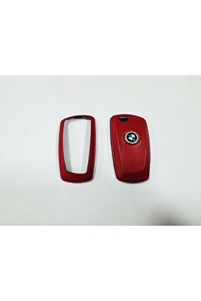 BoostZone Bmw F10 ve F30 Uyumlu Yedek Parça Şık Tasarım Anahtarlık Kumanda Kabı Kırmızı