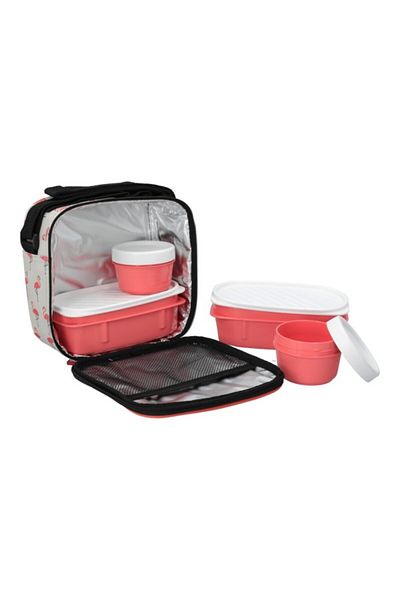 Tatay Casual Flamingo Print Lunch Bag