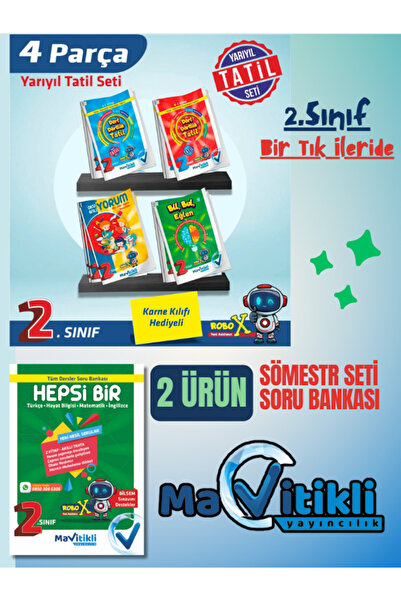Mavitikli Yayıncılık 2.SINIF SÖMESTR TATİLİ ve SORU BANKASI