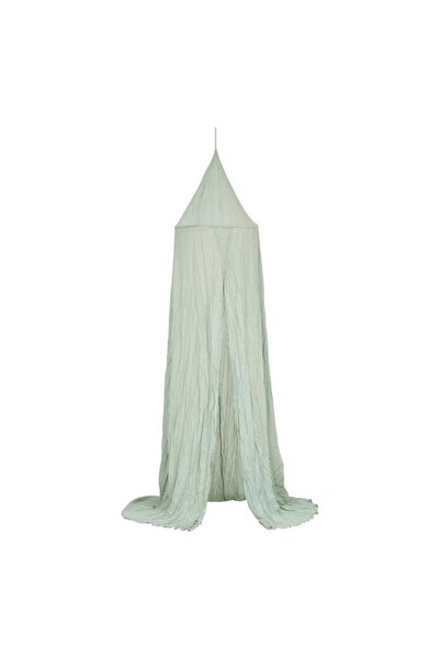 Atmosphera مظلة سرير من قماش الشاش القطني عالي الجودة بطول 350 سم