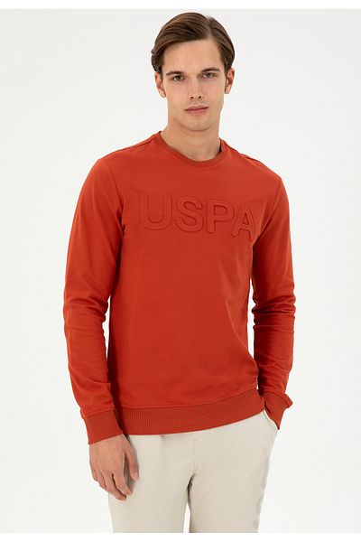U.S. Polo Assn. U.S. Polo Assn. Men's Crew Neck Tile Sweatshirt - Regular Fit Dmk. 1926931 .Jellysk024