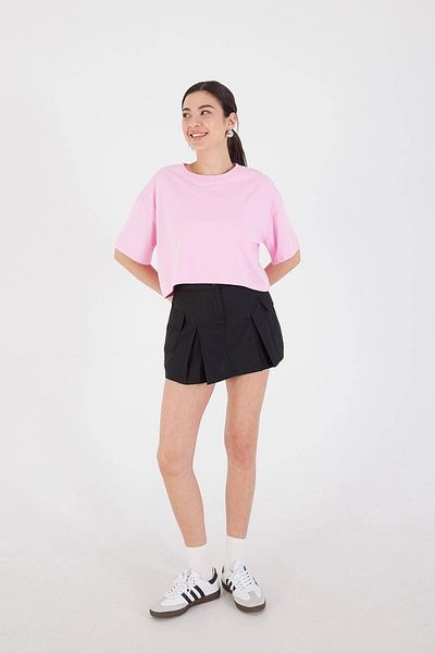 Addax T-Shirt Crew Neck Basic P1158-J7