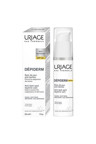 Uriage Depiderm Spf50+ Anti-Blemish - Anti-Dark Spot Day Cream 30ml
