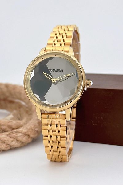 COMMES Women's Wristwatch Steel Cord 3 Atm Water Resistant Bracelet Gift