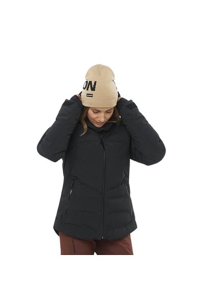 Salomon Alpenflow down Women's Ski Jacket - Black