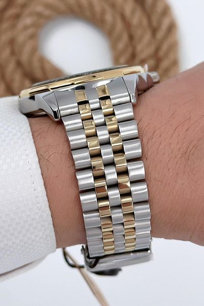 Bigotti Men's Wristwatch All Functions Active Silver-gold Sdb002