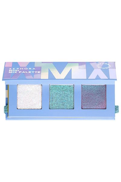 SEPHORA COLLECTION Mini Mix Palette 3g - Long-Lasting, Matte&Silvery&Sequin Ended Eye Shadow Palette