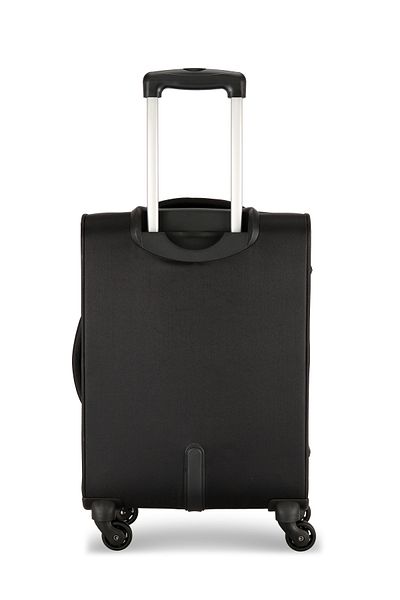 American Tourister حقيبة سفر بورتلاند سوفت سبينر بعجلات مقاس 55 سم باللون الأسود