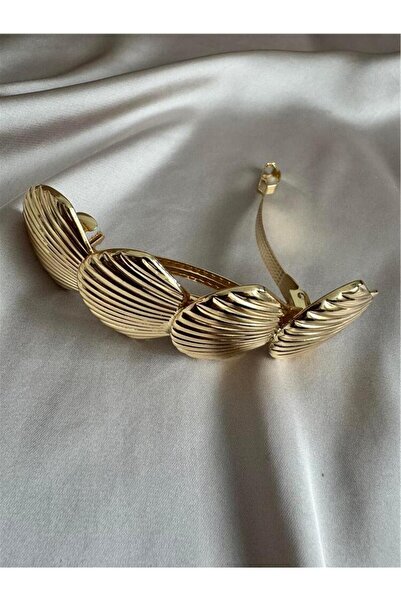 Pelin Aksesuar Cataramă automată mare de midii aurii