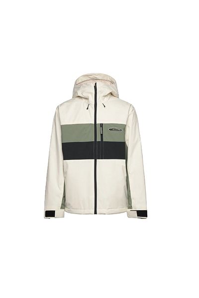 Quiksilver Men's Snowboard Jacket - Thrift Cream