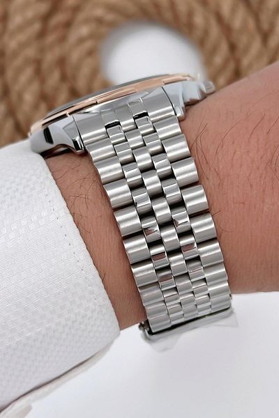 Bigotti Men's Wristwatch All Functions Active Rose Gold-silver Sdb002