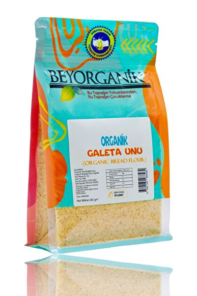 BEYORGANİK Organik Galeta Unu 285 gr (PESTİSİT VE AFLATOKSİN ANALİZLİ)