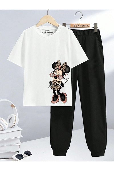BENROMA Character Printed Children's Tracksuit Set