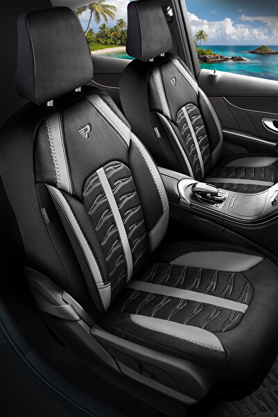 Panda Kılıf Panda Barbados Series Alkantra Fabric Car Seat Cover - Full Set