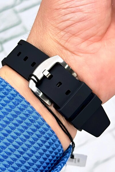 Ferrucci Function, 3atm, Siyah Renk Silikon Kordon Erkek Kol Saati, Sdfer138