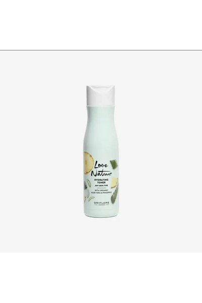 Oriflame Love Nature Organic Aloe Vera and Pineapple Moisturizing Tonic