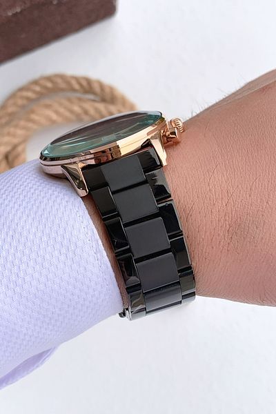 COMMES Men's Wristwatch with Calendar Steel Cord Steel Case with Bracelet Gift