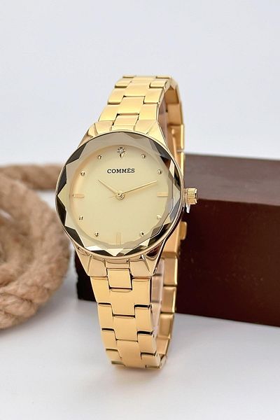 COMMES Women's Wristwatch Steel Cord 3 Atm Water Resistant Bracelet Gift