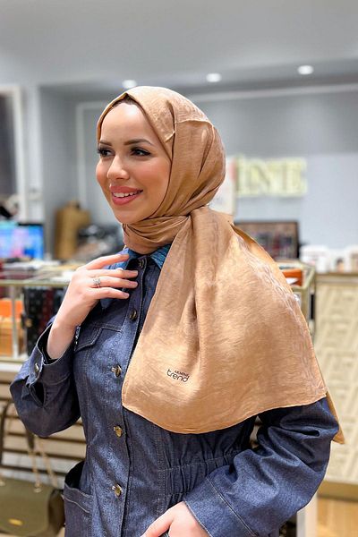 Armine Trend Lia Shawl - Βαμβακερό - ATS2LIA-2334 - Μπισκότα
