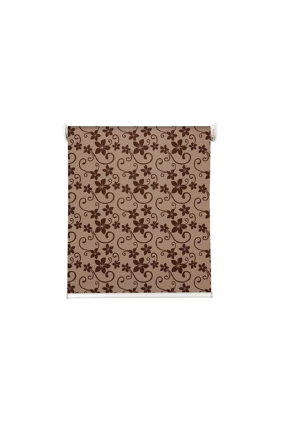 micasa ستارة رول معتمة بتصميم أنيق وبسيط مطبوع عليها نقشة أرابيسك، 180 × 120 سم