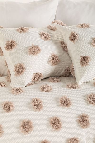 LUFA HOME Pollen Pompom Single Pique Set