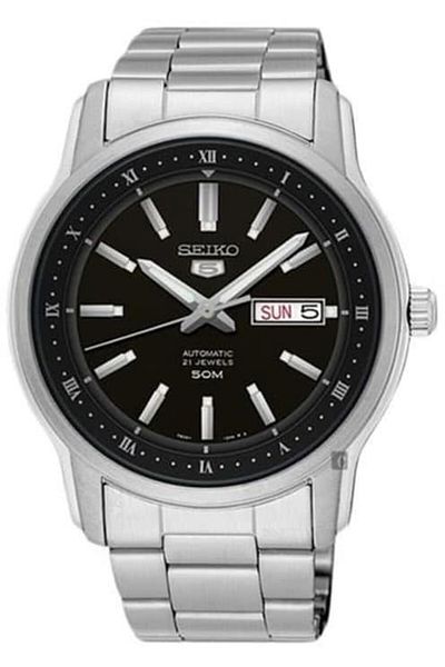 Seiko Men's Automatic Wristwatch 5 Snkp11k - Battery Free