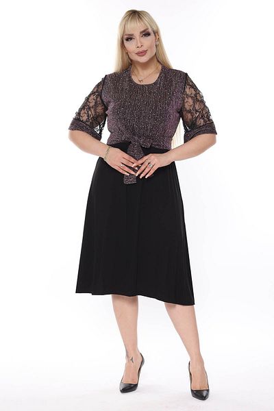 modayız Βραδινό φόρεμα Sparkle Plus Size 17b-2319