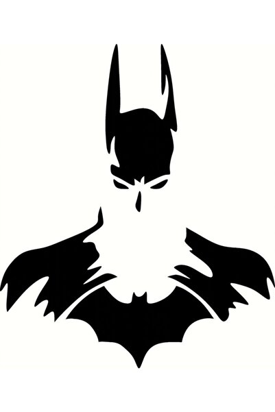 Generic Brand Batman Wall Decor Sticker 40 X 44 cm