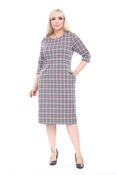 modayız Double Pocket Winter Plus Size Dress 25E-2492