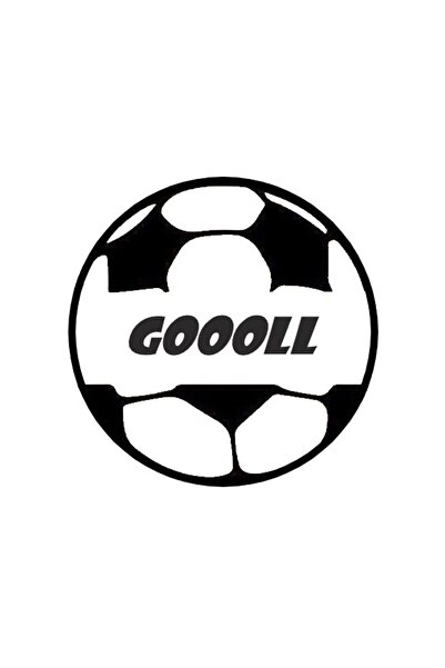 Generic Brand Goooll Football Ball Quality Quality Sticker 30 X 30 cm