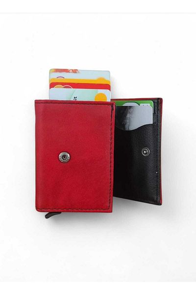LEXA Портфейл от нубук с RFID защитен механизъм в кутия