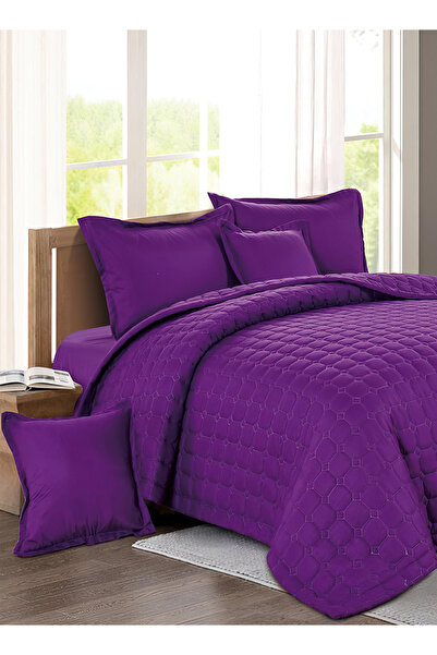 Generic Compressed Comforter Set Double Size one color, 6 Pieces, King Size