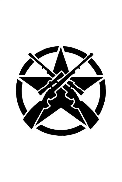 BİLGİMOLA ملصق ديكور حائط سنيبرز آند ستار مقاس 40 × 40 سم