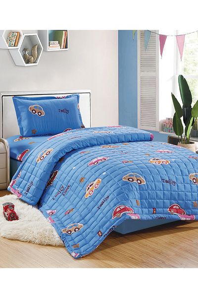 Generic Sleep Night, Kids Compressed 3Piece Comforter Set By Sleep Night, Single Size