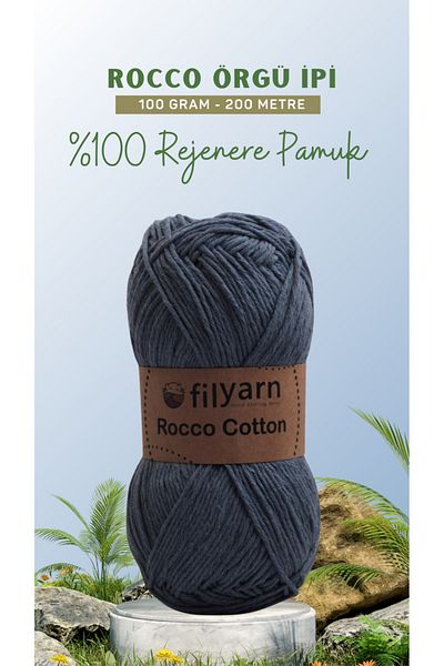 Filyarn Σετ πλεξίματος Rocco - 100gr Amigurumi Punch Κύριο υλικό - Κλωστή χειρός