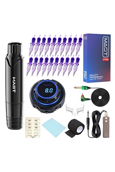 1 Set P10 Kalıcı Makyaj Power Supply Cihaz (BLACK) Resimde ki Ürünler Gönderilir