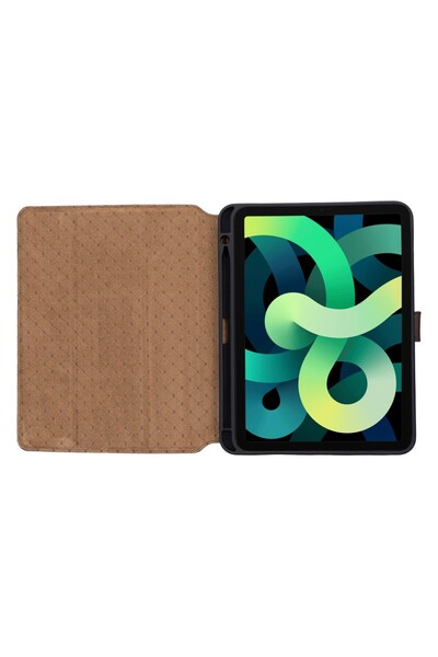 Bouletta Apple iPad 10.nesil Uyumlu 10.9 inç Deri Kılıf Antik Kahve