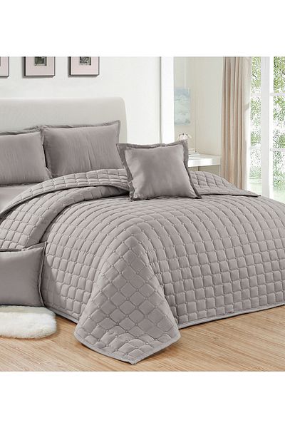 Generic Compressed Comforter Set Twin-Single Size one color, 4 Pieces, Single Size