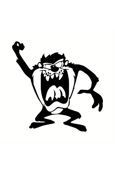 FARKSHP ملصق ديكور حائط ديلي مونكي 40 × 40 سم