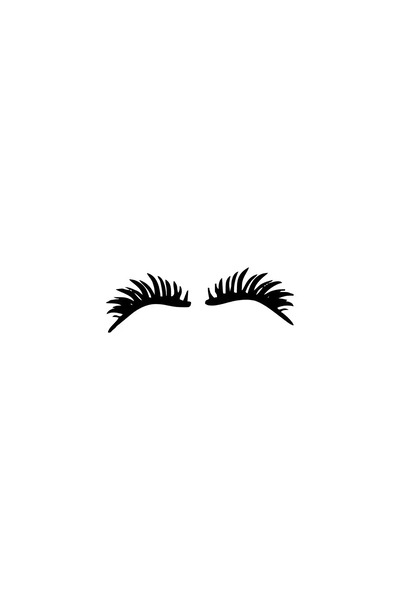 Generic Brand ملصق رموش 20×8 سم