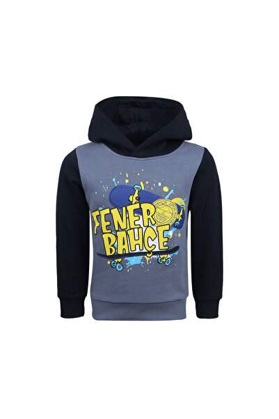 Fenerbahçe Çocuk Tribun Kaykay Detayli Sweat